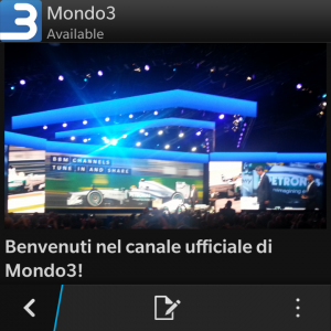 BBM Channel Mondo3 screenshot