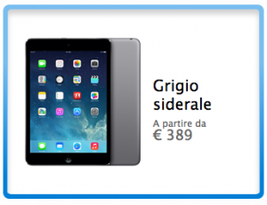 iPad Mini Retina Display (grigio siderale)