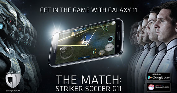 The Match: Striker Soccer Galaxy 11