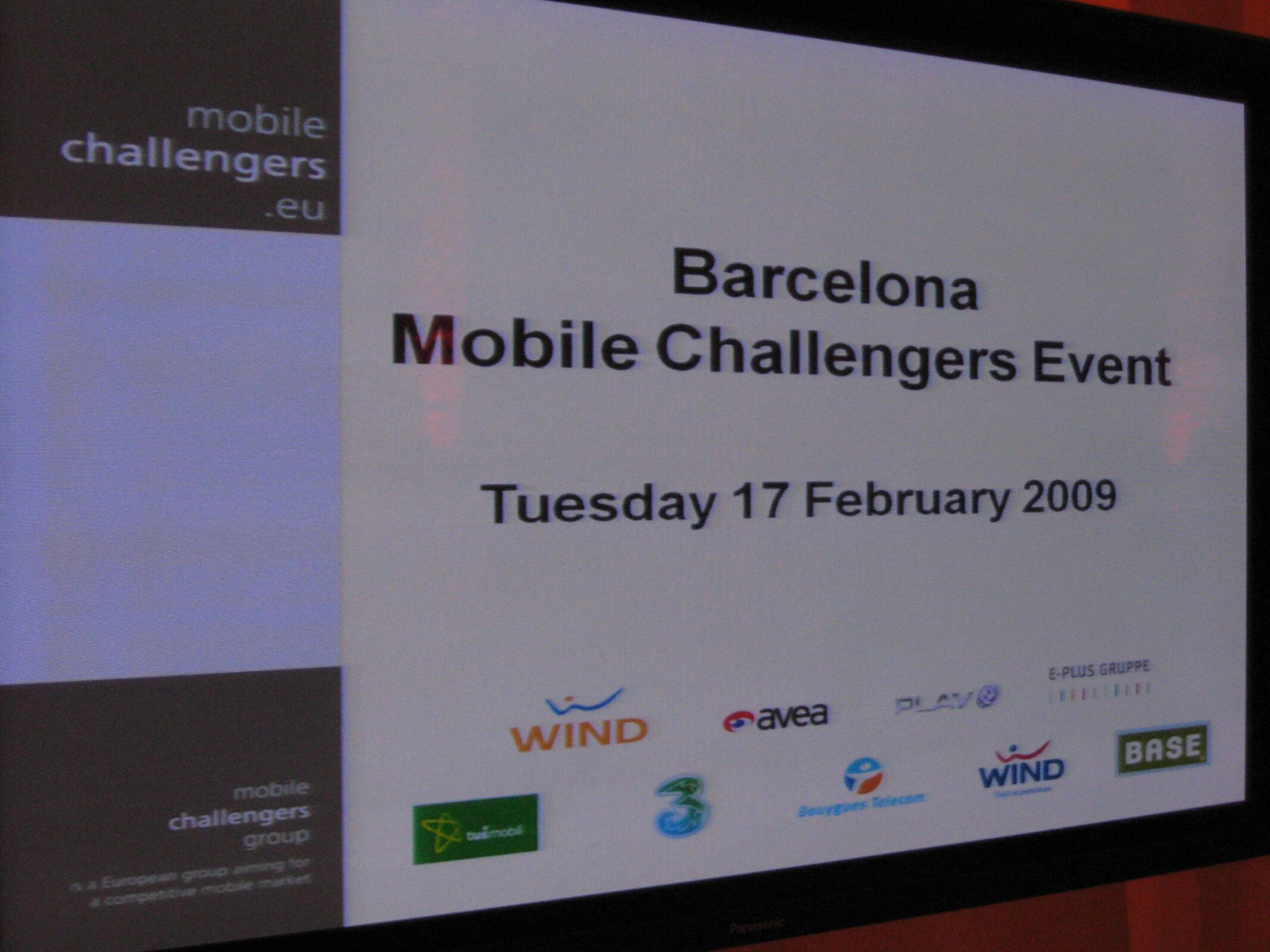 Mobile Challengers MWC 09