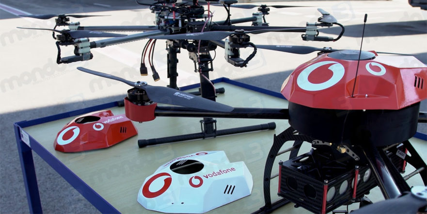 Vodafone: sistema IoT di monitoraggio drone