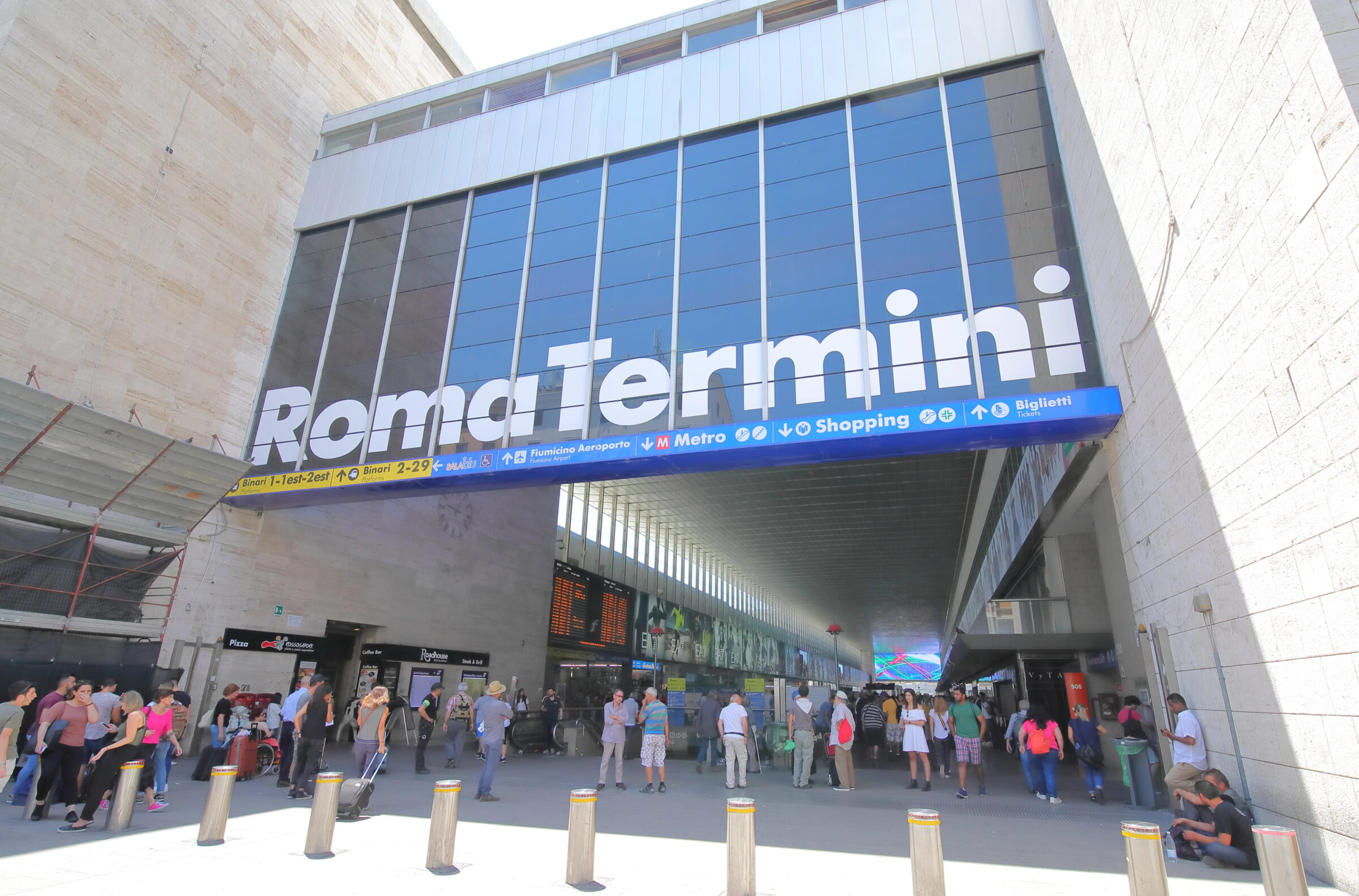 Roma Termini, la prima grande stazione italiana con copertura 5G